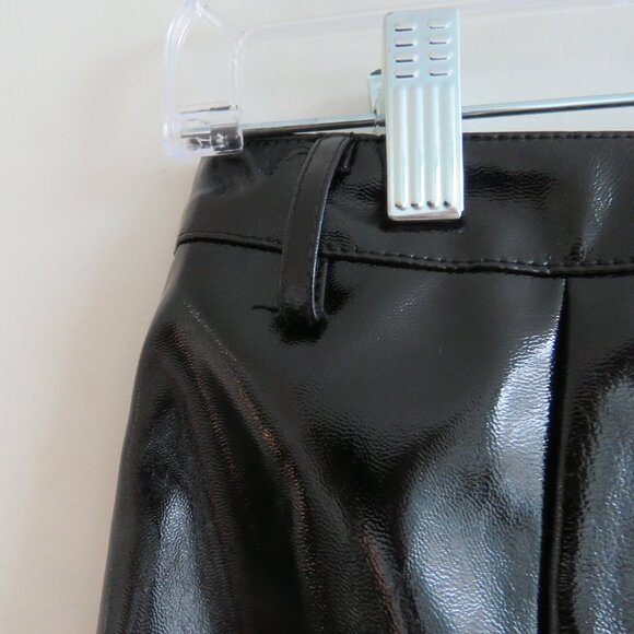 I.AM.GIA Nikole Black Faux Vegan Patent Leather Pants - Women's Size M NWT - Picture 13 of 16
